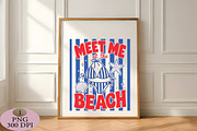 Meet Me At The Beach PNG, an Illustration by Daily.Designs (Thumbnail 4 of 5)