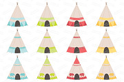 Spring Tribal Vectors & Clipart, an Illustration by Amanda Ilkov (Thumbnail 3 of 4)