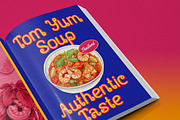 Quanhay Thai Display Typeface Font, a Sans Serif Font by Vadovastd (Thumbnail 7 of 8)