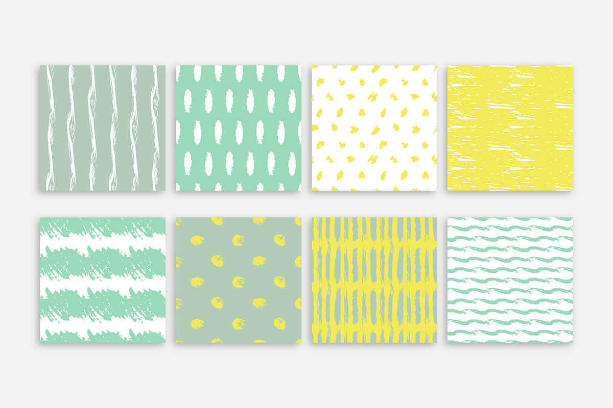 Vector Seamless Abstract Patterns, a Pattern Graphic by Iryna Denysova (Photo 13 of 14)