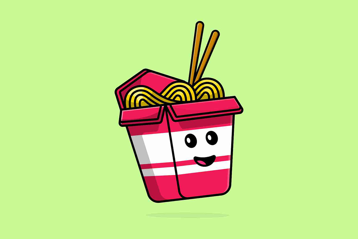 Food Mascot Cartoon Vector, a Food Illustration by Artstorystudio (Photo 3 of 11)