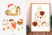 Meowy Christmas collection, an Animal Illustration by AfonshinaArt (Thumbnail 7 of 9)