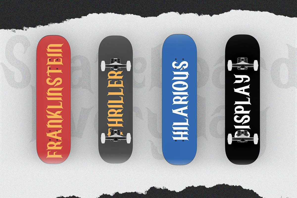 Sangkury - Haunted Display Font, a Serif Font by StringLabs (Photo 7 of 12)