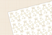 Cute Oh Baby - digital papers, an Illustration by Lolytop Studio (Thumbnail 2 of 5)