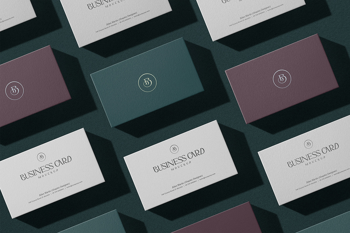 Business Card Mockup, a Product Mockup by GfxFoundry (Photo 1 of 5)