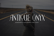 Antique Onyx - Font, a Handwritten Font by artchiles_design (Thumbnail 1 of 5)