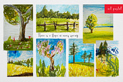 Four Seasons, a Seasonal Illustration by Design X0 (Thumbnail 4 of 15)