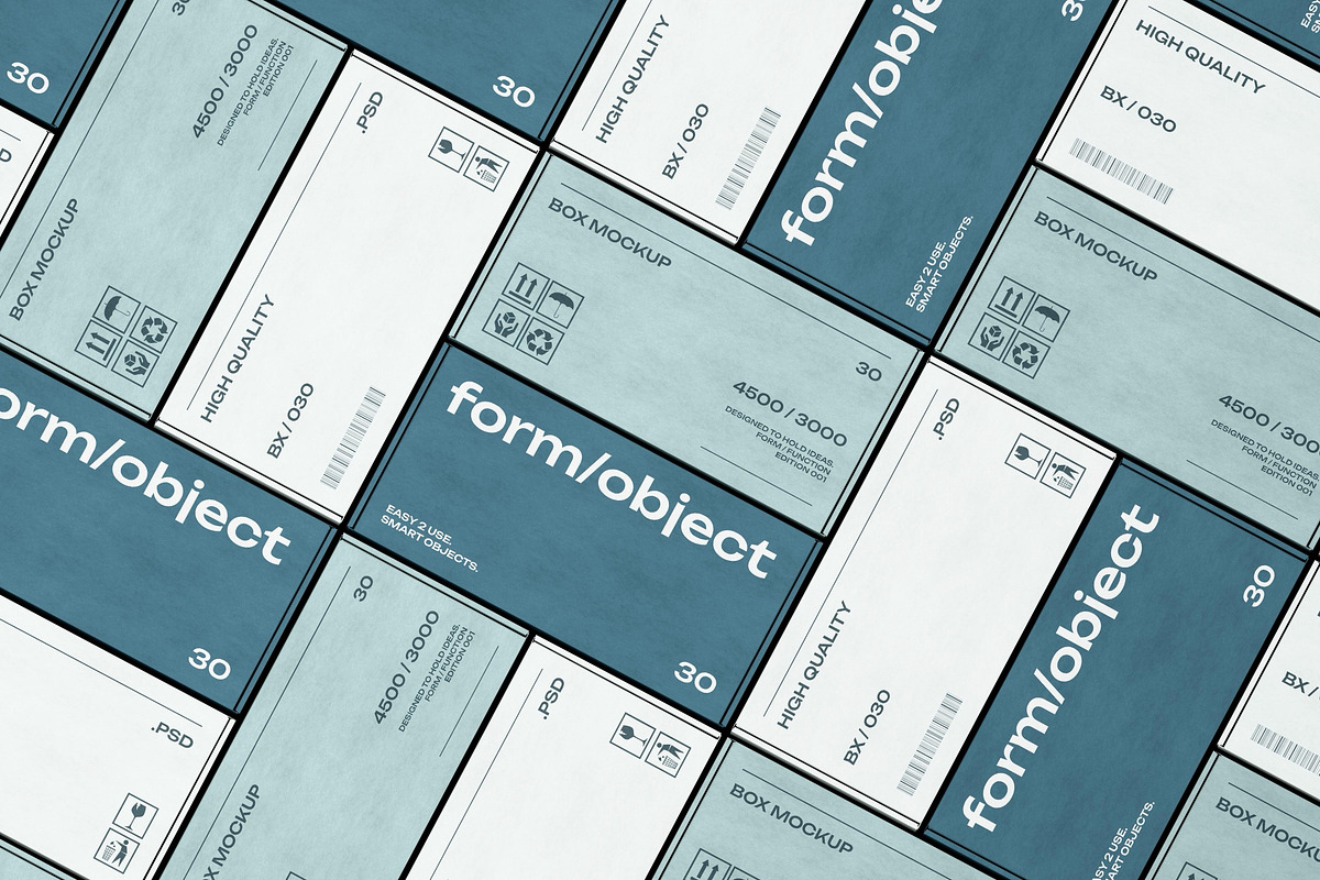 Boxes Layout Mockup, a Packaging Mockup by Design Squad