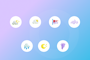 Weather 3D Illustration, an Environmental 3D Model by Vektora Studio (Thumbnail 6 of 6)