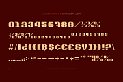 Locker Numerals Color Font, a Font by Noem9 Studio (Thumbnail 6 of 14)