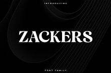 Zackers - Vintage Serif