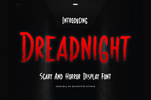 Dreadnight - Scary Font