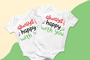 Holiday Song, a Sans Serif Font by LetterJos (Thumbnail 3 of 6)