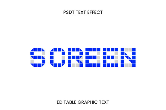 Segment Display Text Effect preview 3