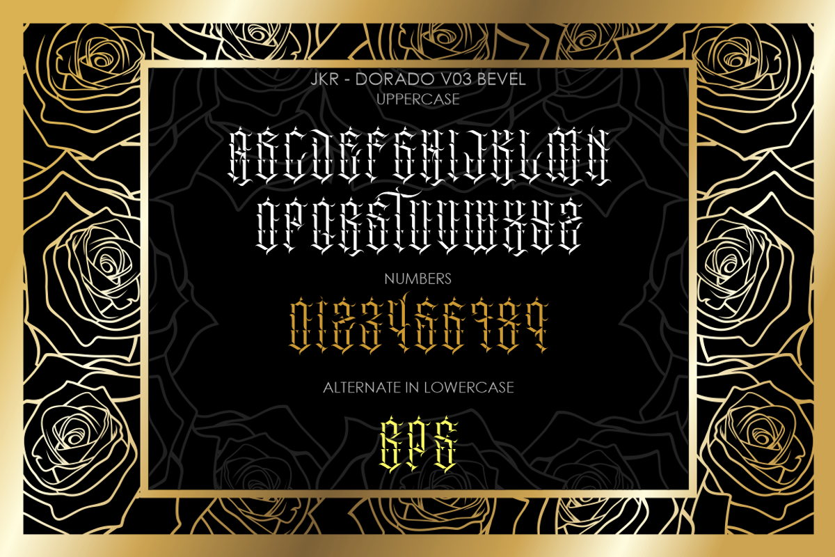 DORADO - FONT, a Blackletter Font by jakejarkor (Photo 7 of 12)