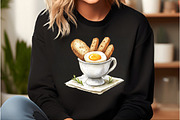 Watercolor Breakfast Clipart Png, an Illustration by DreamCafeArt (Thumbnail 5 of 7)