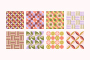 Seamless Geometric Patterns, a Pattern Graphic by Léo Alexandre (Thumbnail 5 of 22)