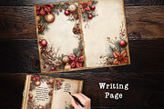 Christmas Bakery Junk Journal Pages, a Stationery Template by V Design Creator (Thumbnail 5 of 8)