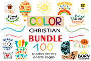 COLOR CHRISTIAN BUNDLE, an Illustration by Ola-la-la (Thumbnail 1 of 14)