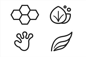 Symbols of nature and creativity, an Illustration by ZinetroN