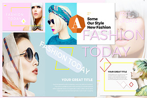 Fashion Today Google Slide Templates