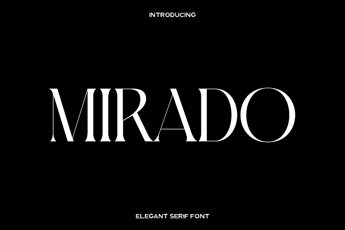Mirado - Classic Serif Font, a Serif Font by Luna Shop (Photo 1 of 6)