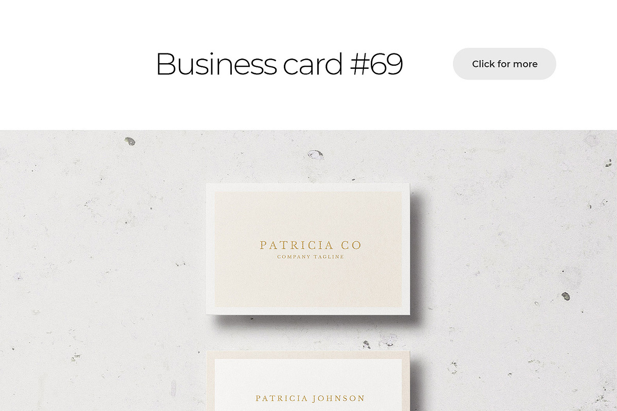 Business Card Mockup Template Bundle, a Business Card Template by PrintPixel (Photo 36 of 104)