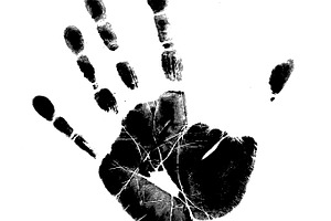 Human hand stock photo containing abstract and abstraction