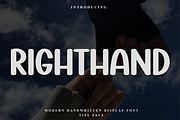 Righthand, a Script Font by InermediaSTUDIO (Thumbnail 1 of 8)