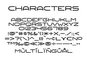 Wide Load Font, a Sans Serif Font by Miss Tiina (Thumbnail 3 of 5)