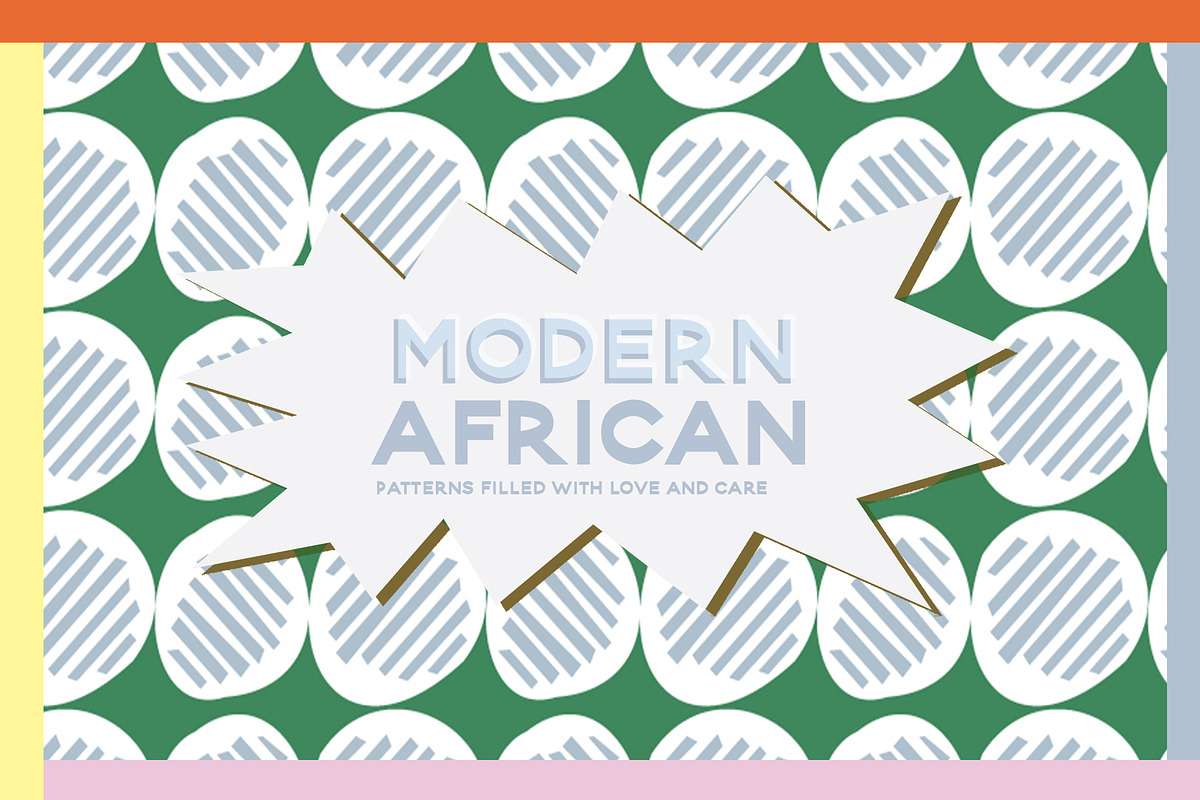 Modern African Patterns Vector, a Pattern Graphic by Emma Make (Photo 3 of 10)