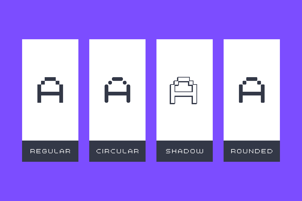 Combo Machine - Pixel Typeface, a Sans Serif Font by alpercakici (Photo 21 of 22)