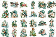 Whimsical Summer Clipart, an Illustration by Black Bird Studio (Thumbnail 2 of 5)