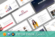 Pitch Deck Presentation Bundle, a Presentation Template by White Graphic (Thumbnail 1 of 13)
