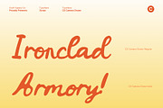 CS Camara Drawn, a Script Font by Craft Supply Co. (Thumbnail 3 of 8)