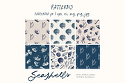 Seashells vector illustrations frame, an Object Graphic by Yuliya Derbisheva (Thumbnail 11 of 13)