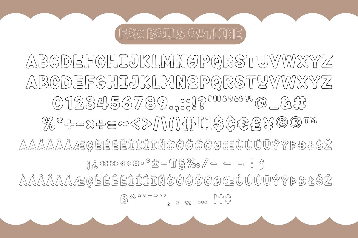 Fox Boils Fonts 4 Style, a Handwritten Font by Fox7 By Rattana (Photo 10 of 10)
