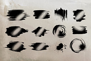 Brush Strokes Mixed Halftone Texture, a Brush Add-On by zahidhossainalif (Thumbnail 2 of 3)