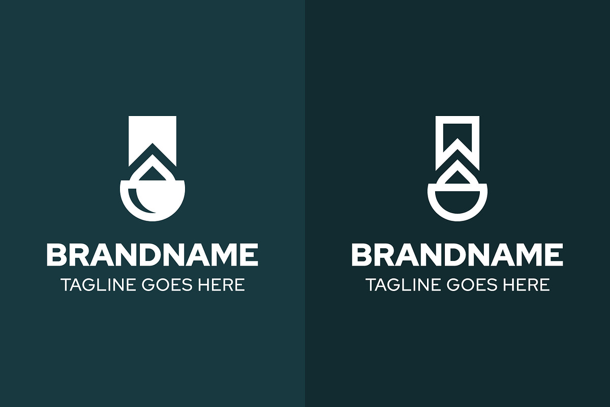 Bookmark Law Education Modern Logo, a Branding & Logo Template by Pray Art Design Studio (Photo 2 of 2)
