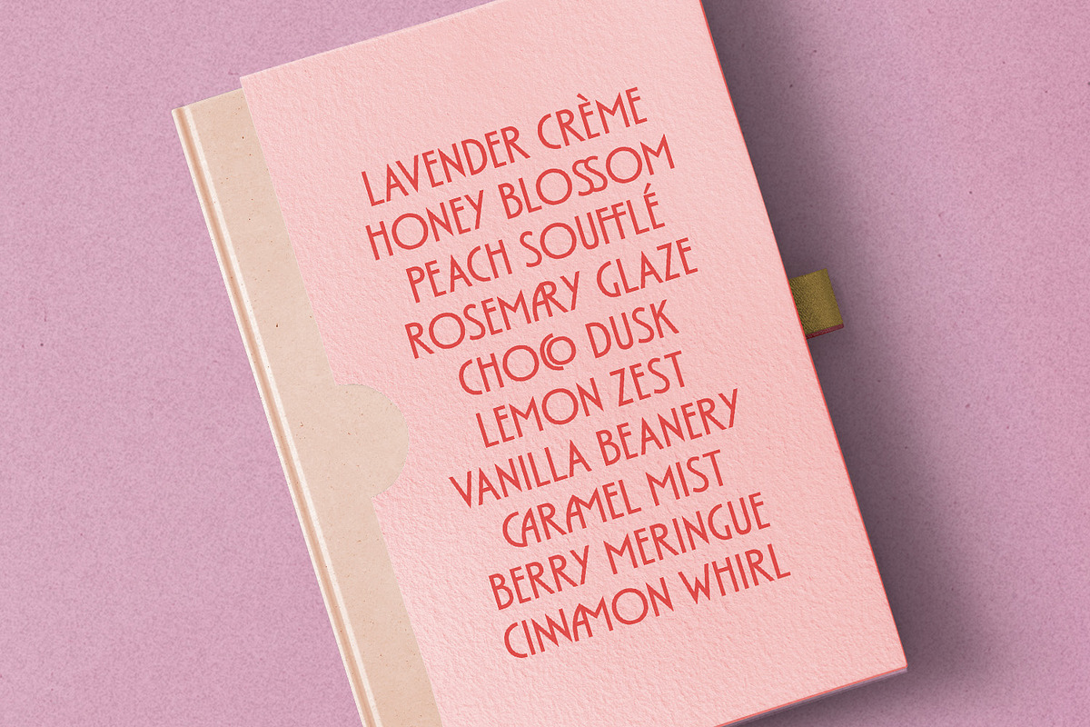 Gatsby Gilmour - Art Deco Font, a Sans Serif Font by Viswell (Photo 9 of 10)
