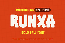 Runxa - Display Font