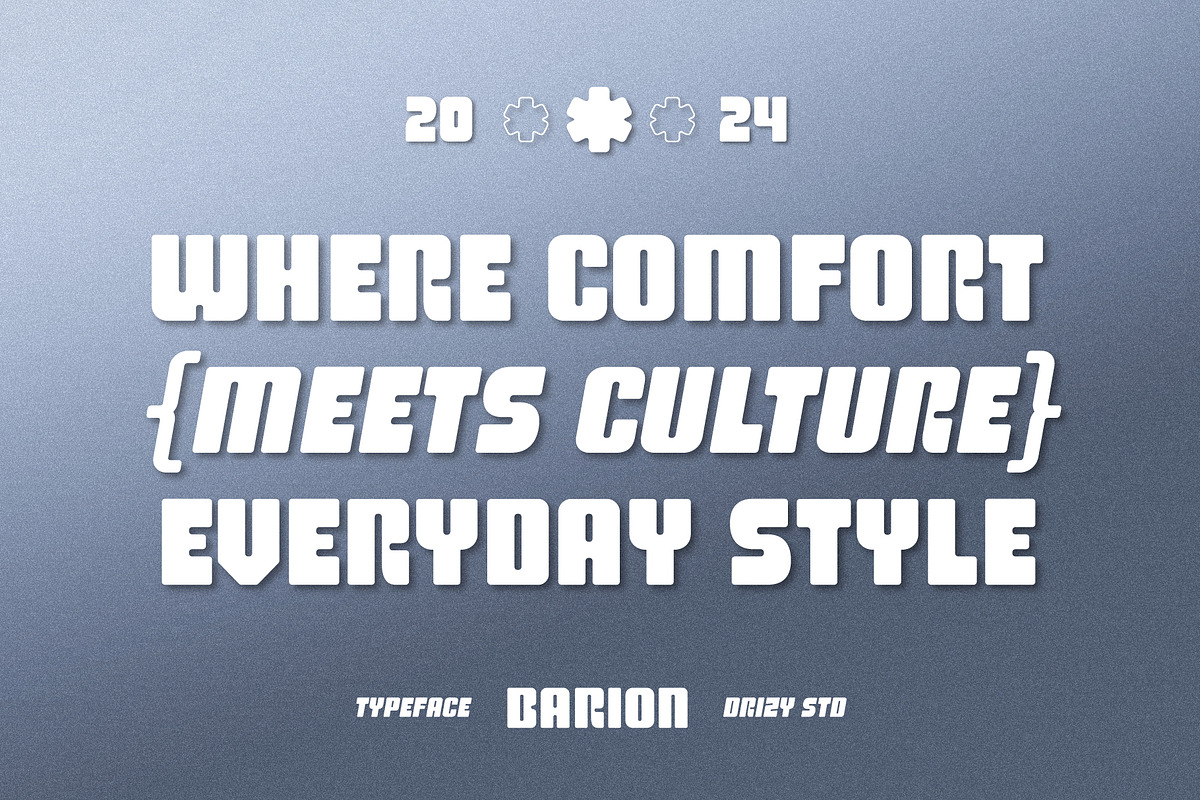 Barion – Bold Rounded Display Font, a Sans Serif Font by Drizy (Photo 5 of 10)