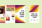 Music Festival Instagram Pack, a Social Media Template by fakhroo (Thumbnail 3 of 5)
