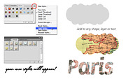 Vintage Map Styles + bonus brushes, a Layer Style Add-On by dusty.road.design (Thumbnail 4 of 4)