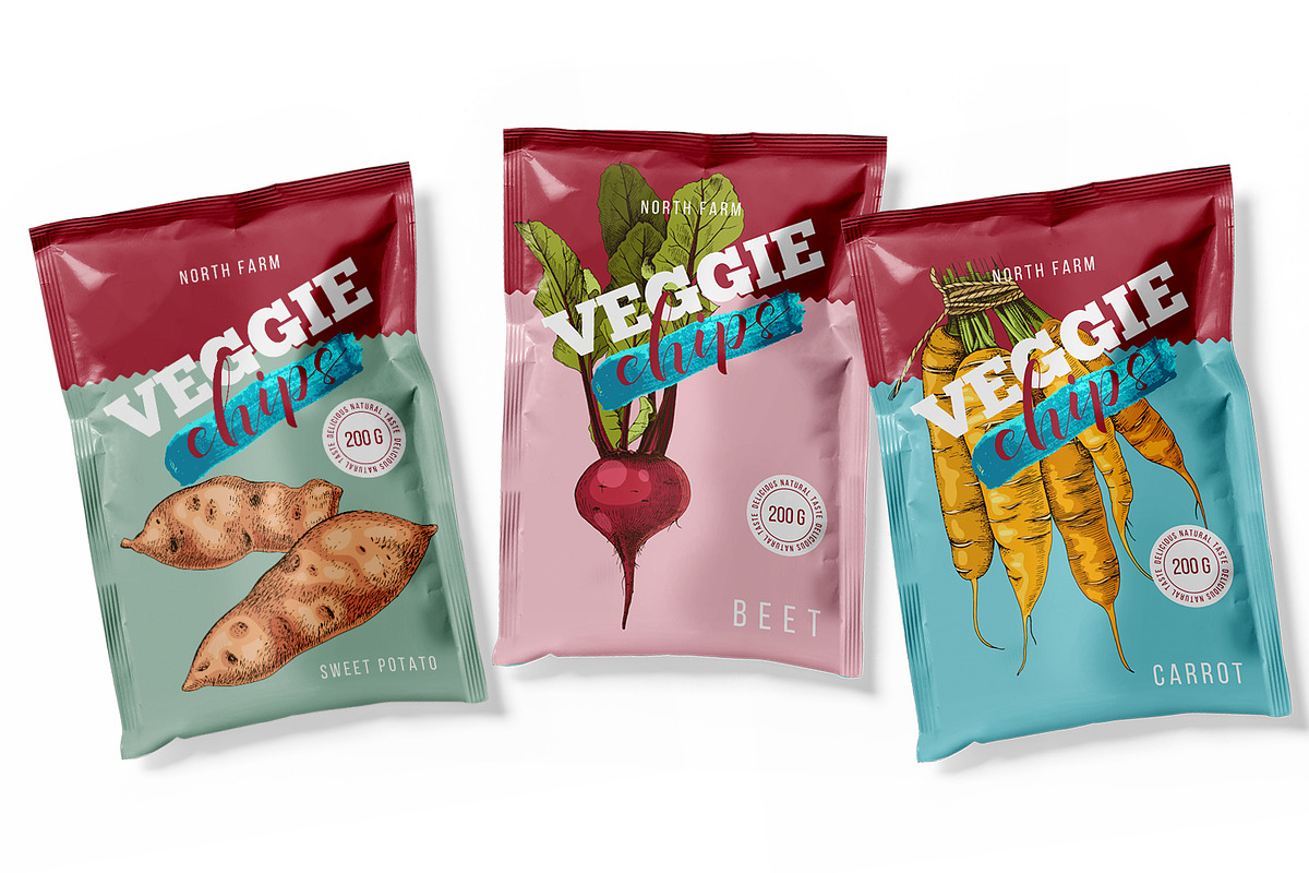 Ultimate vegetables set, a Food Illustration by handsketched (Photo 6 of 19)