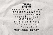 Tanaka Betsuni Bold Aggressive Brush, a Handwritten Font by Maulana Creative (Thumbnail 5 of 7)