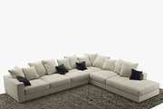 sofa BoConcept Cenova IF52, a Furniture 3D Model by Alartimodels (Thumbnail 5 of 9)