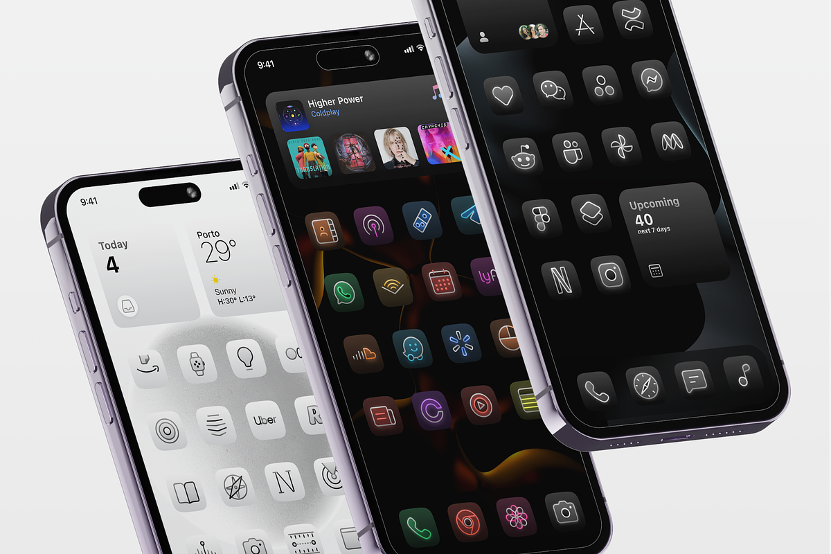 Lync iOS Icon Bundle -2240 icons, a Duotone Icon by KushJain (Photo 4 of 6)