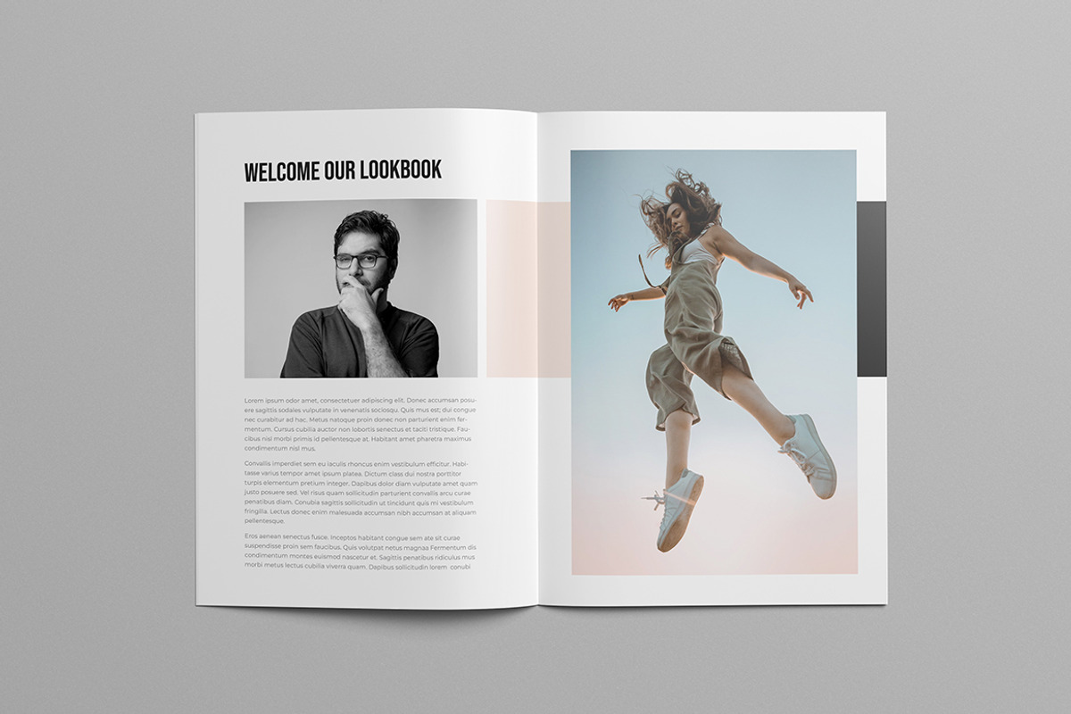 Fashion Lookbook Templates, a Brochure Template by HiveArts (Photo 2 of 9)