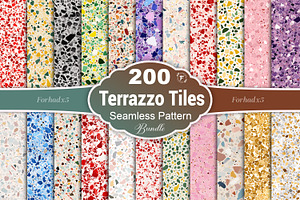 Terrazzo Seamless Pattern, a Pattern Graphic by Forhadx5